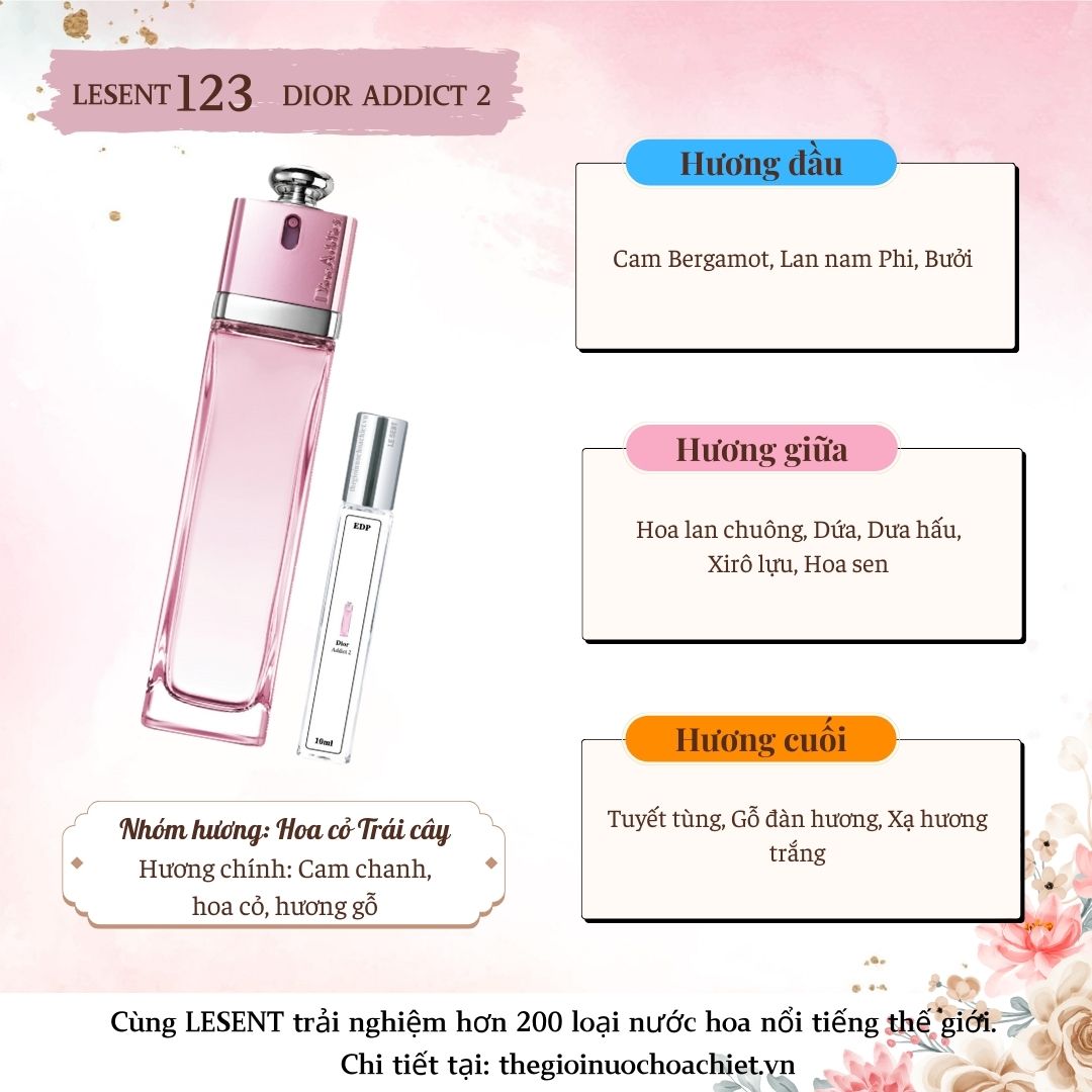 Nước hoa chiết Dior Addict 2 10ml