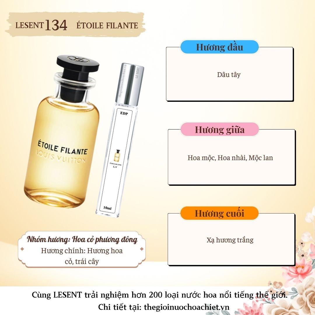 Nước hoa chiết Louis Vuitton Etolie Filante 10ml