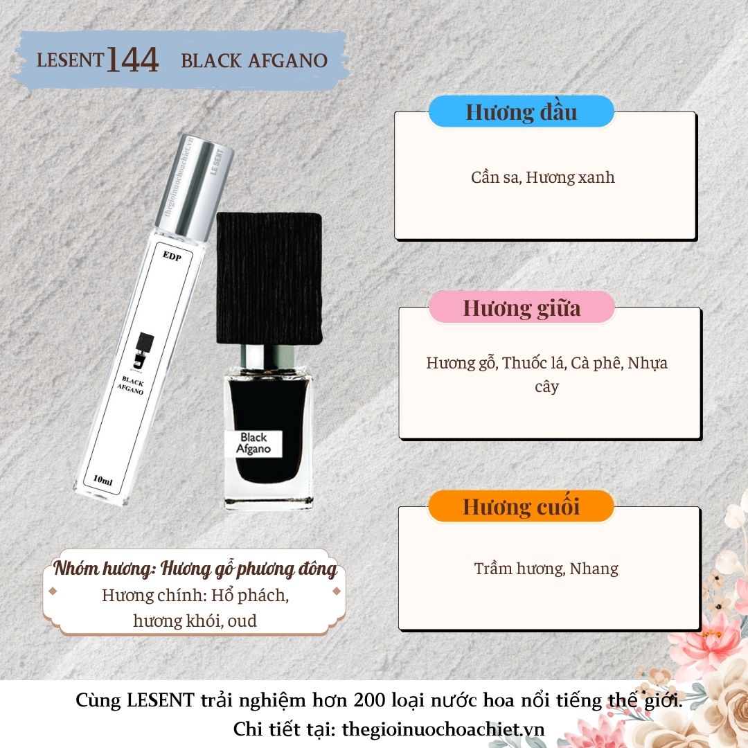 Nước hoa chiết Nasomatto Black Afgano 10ml