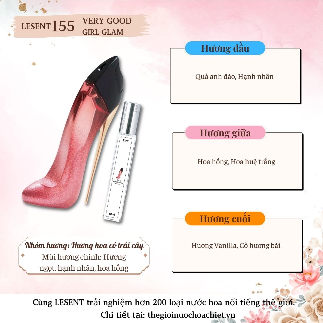 Nước hoa chiết Very Good Girl Glam 10ml