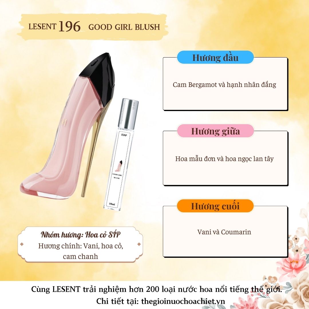 Nước hoa chiết Good Girl Blush 10ml