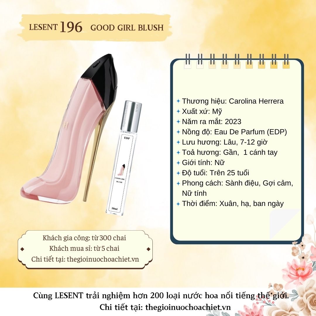 Nước hoa chiết Good Girl Blush 10ml