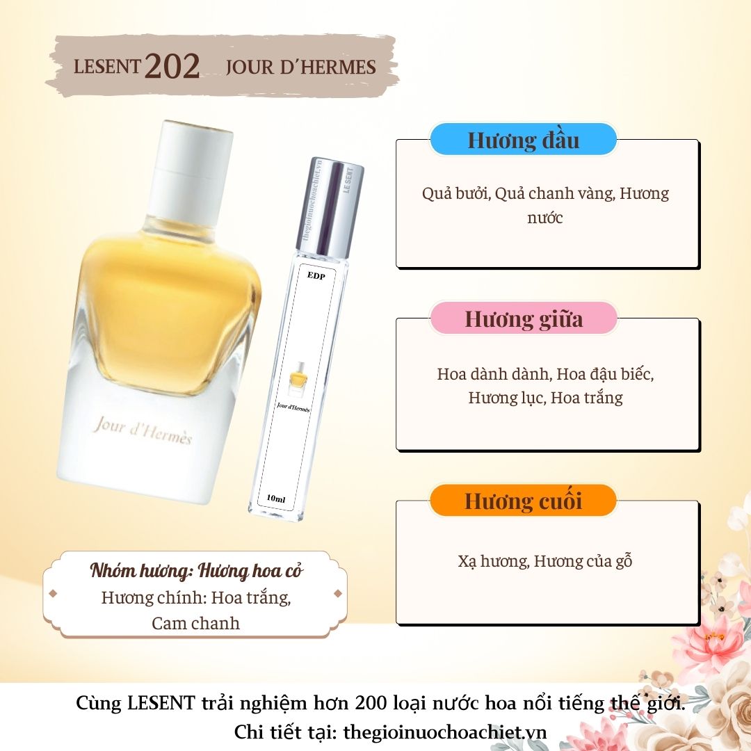 Nước hoa chiết Jour d'Hermes 10ml