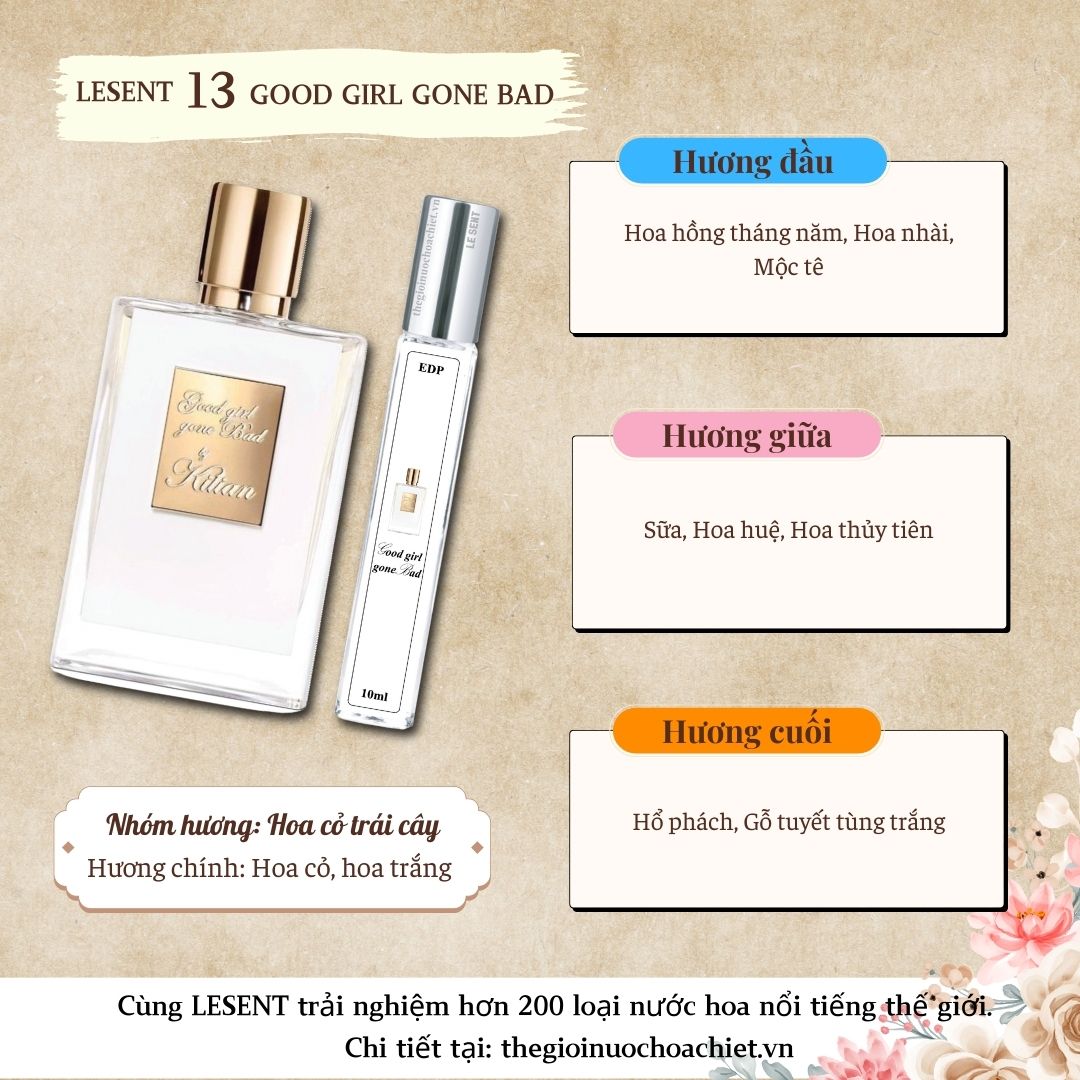 Nước hoa chiết Good Girl Gone Bad 10ml