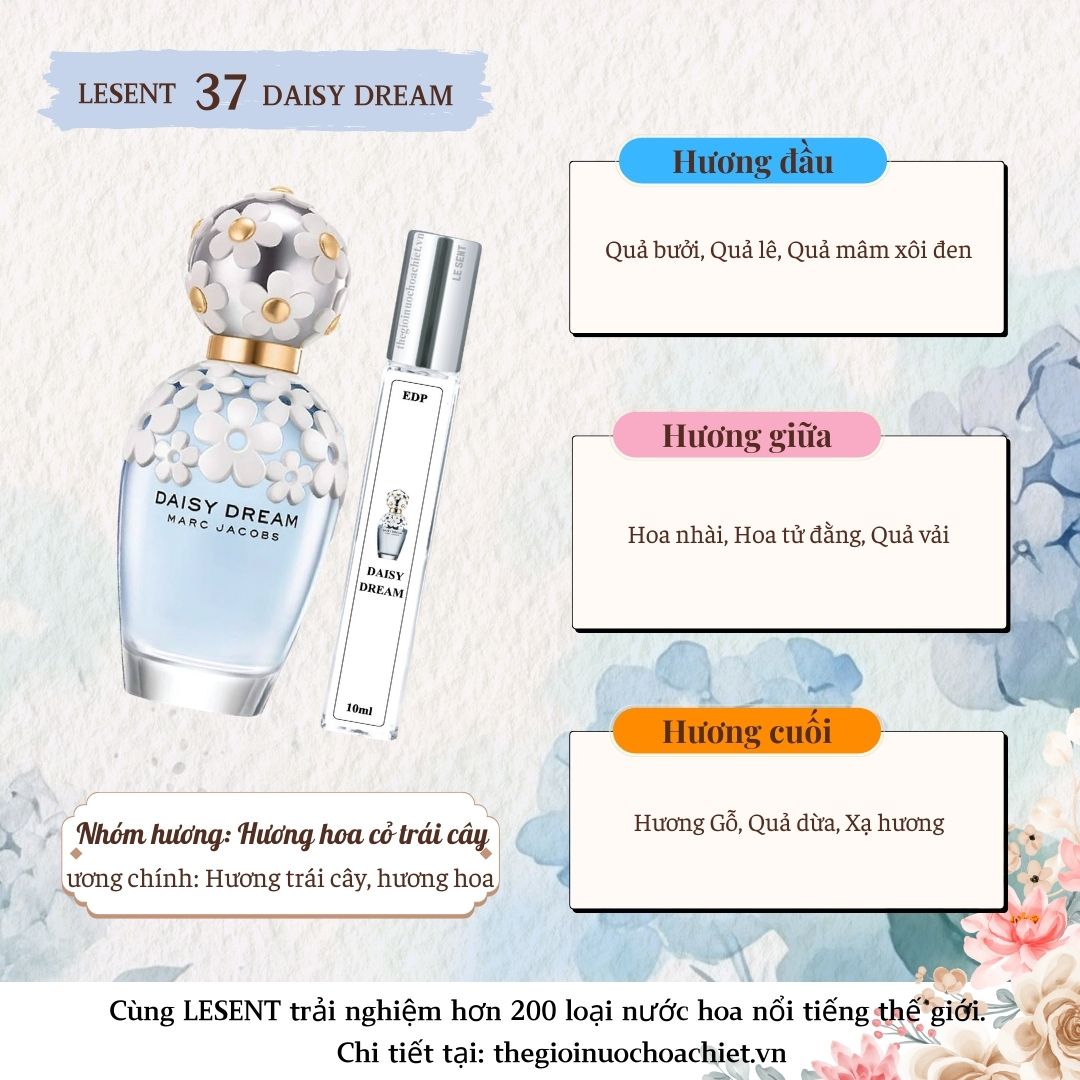 Nước hoa chiết Daisy Dream 10ml 