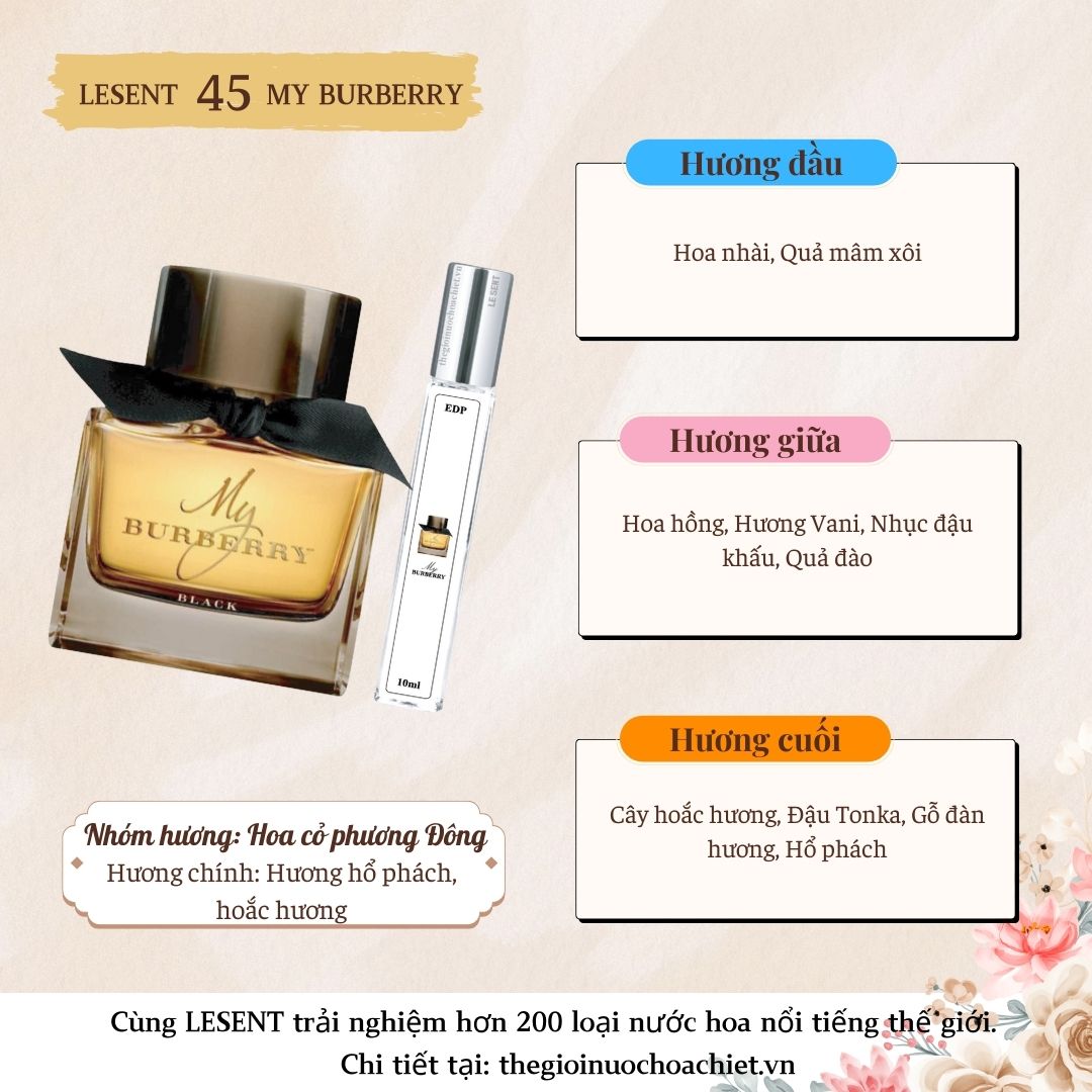 Nước hoa chiết My Burberry 10ml 