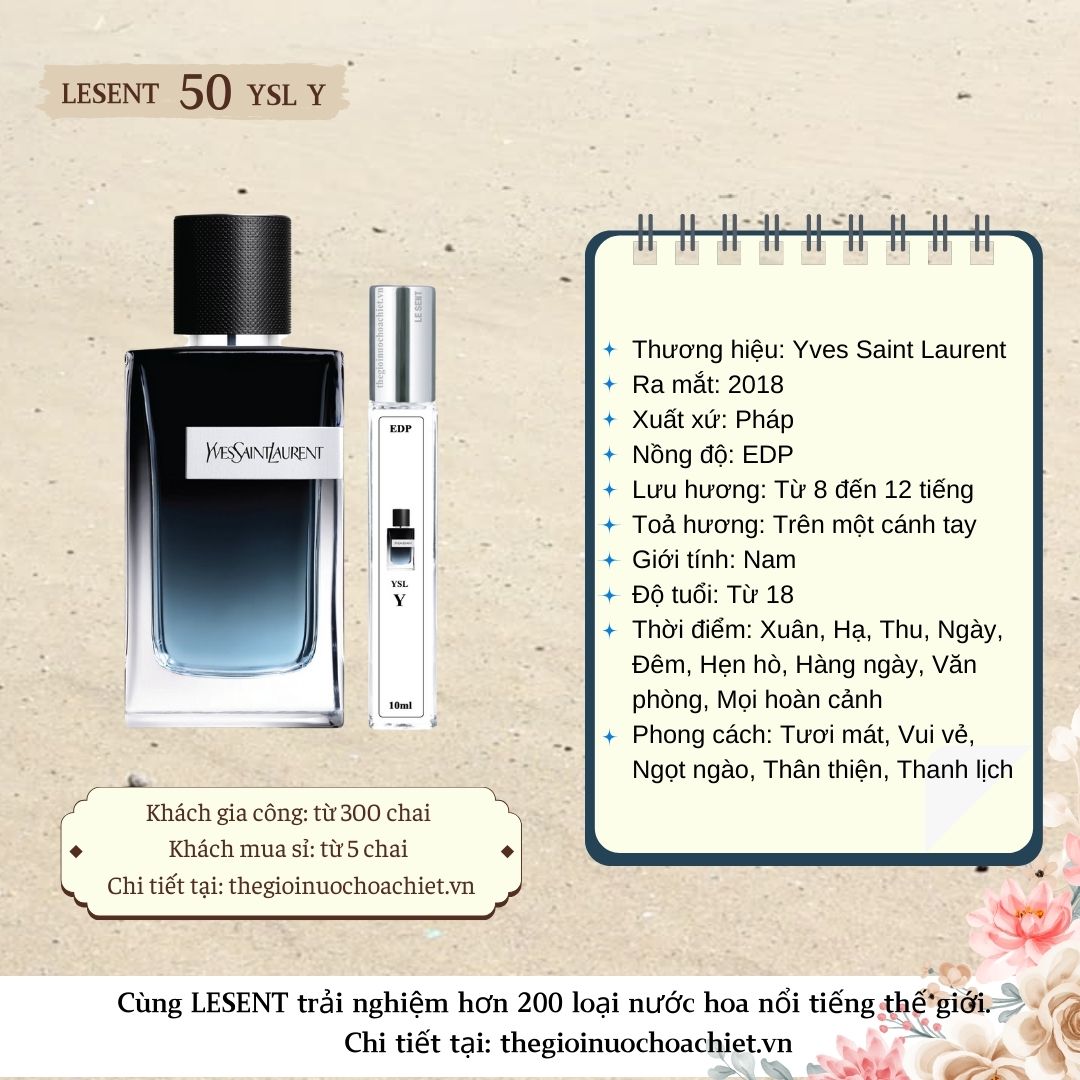 Nước hoa chiết YSL Y 10ml 