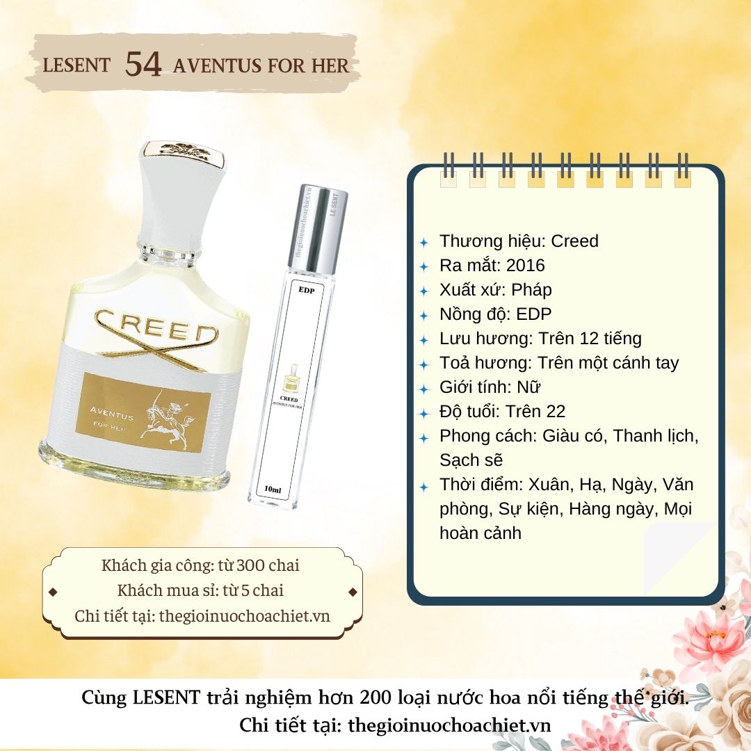 Nước hoa chiết Aventus For Her 10ml 