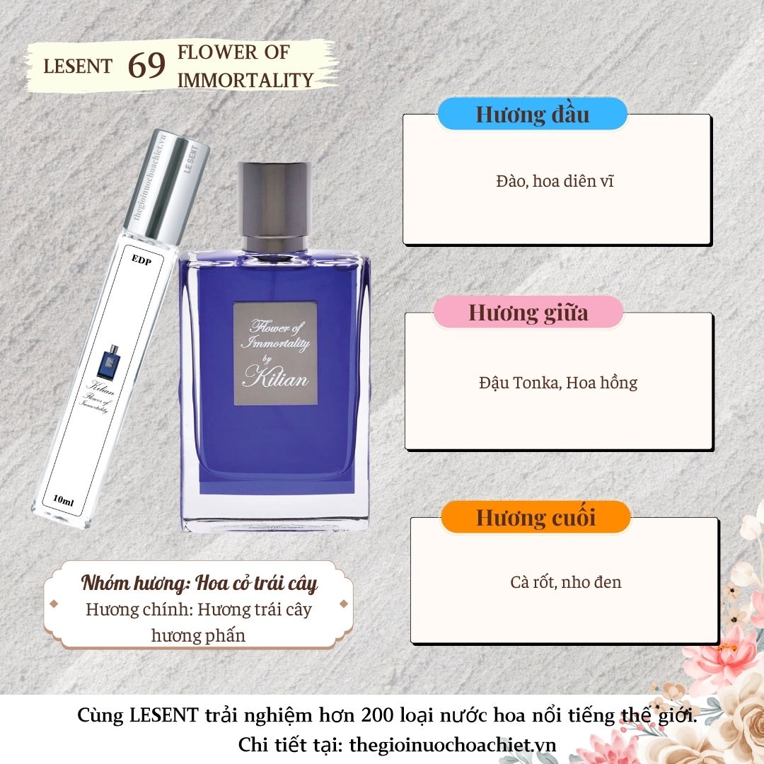 Nước hoa chiết Flower of Immortality 10ml